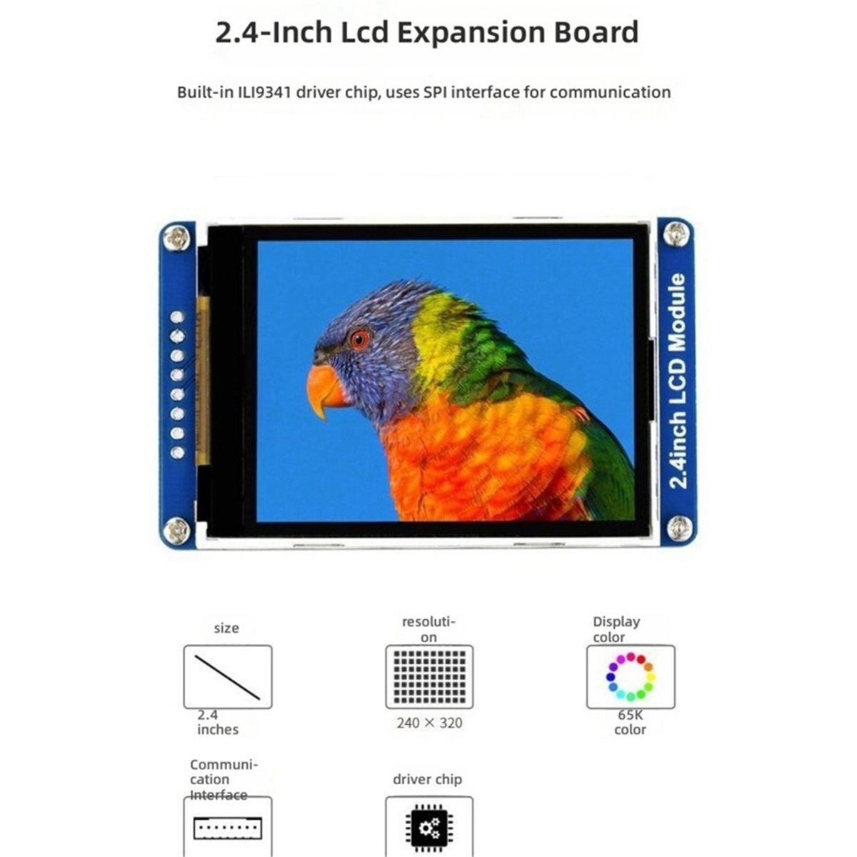 Ili9341 - 2.4inch LCD Display Module 240x320 General