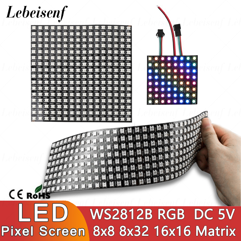 LED Digital Pixels Screen WS28 - Ws2812B review and price