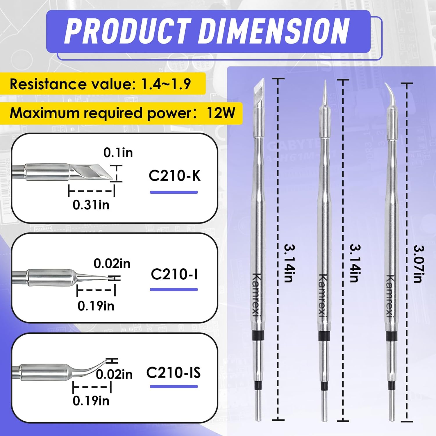 C210 Soldering Iron Tips C210- - Soldering Iron Temperature Probe review and price
