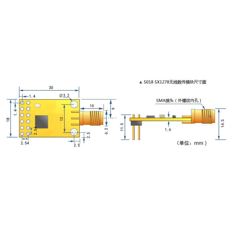 SX1278 Wireless Module 433MHz  - Lora Sx1278 review and price
