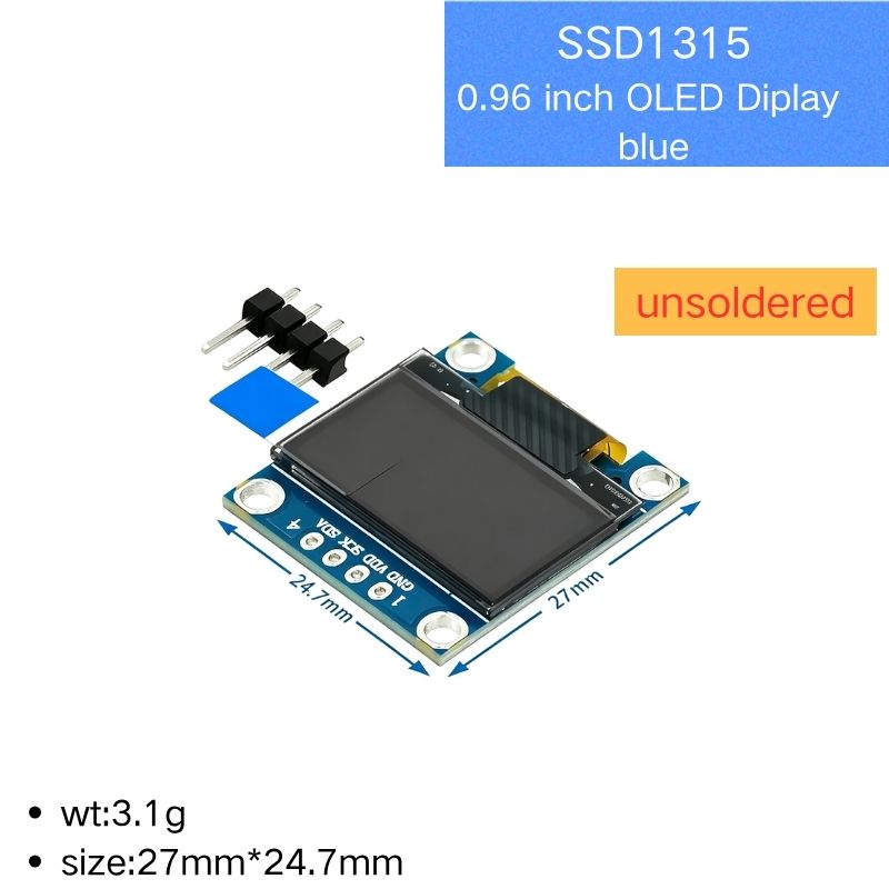 0.96 Inch IIC Serial 4Pin Whit - Oled Display 0.96 review and price