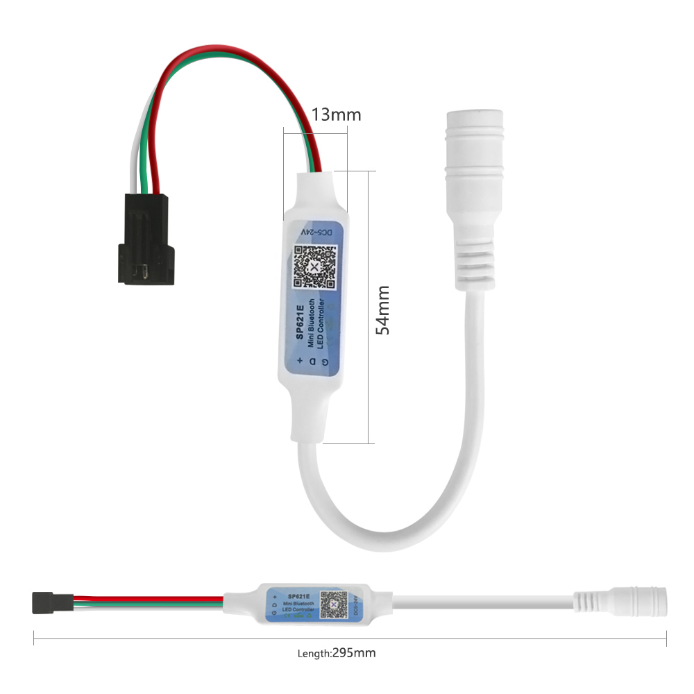 600 Pixel DC 5V 12V 24V SP621E - Ws2812B Strip 5V review and price