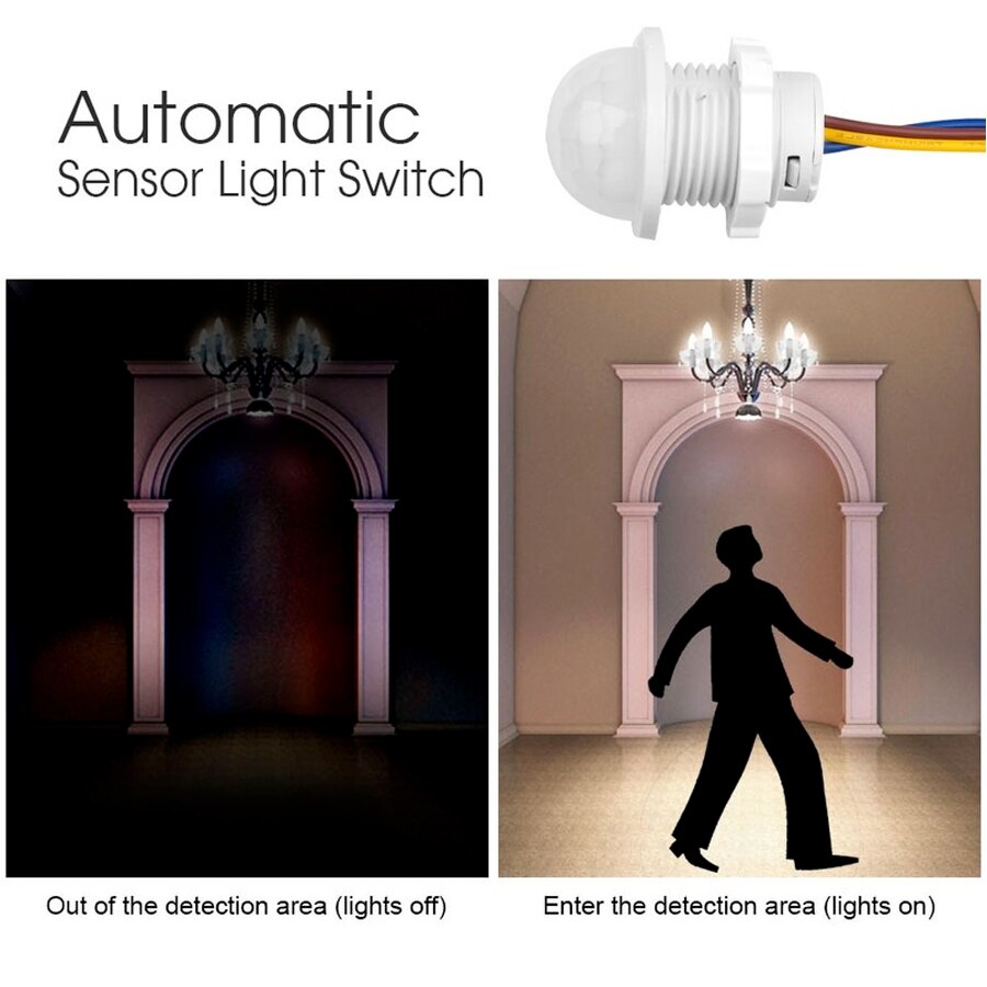 AC 110V 220V Mini Motion Senso - Pir Motion Sensor review and price