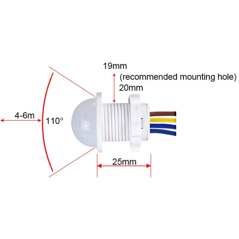 AC 110V 220V Mini Motion Senso - Pir Motion Sensor review and price