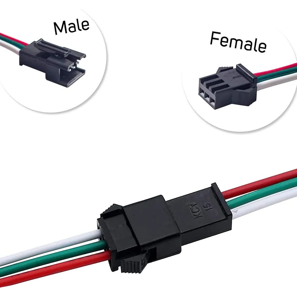 JST SM Male Female LED Extensi - Ws2812B review and price