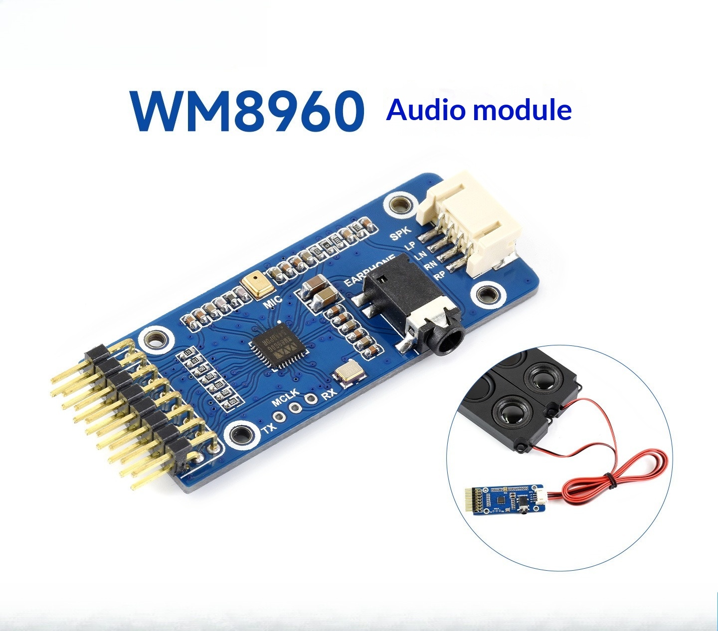 WM8960 Stereo Audio Codec Modu - Microphone Module review and price