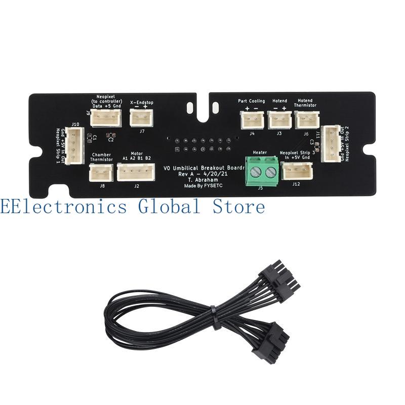 462B VORON V0.1 UMBILICAL PCB  - Neopixel review and price