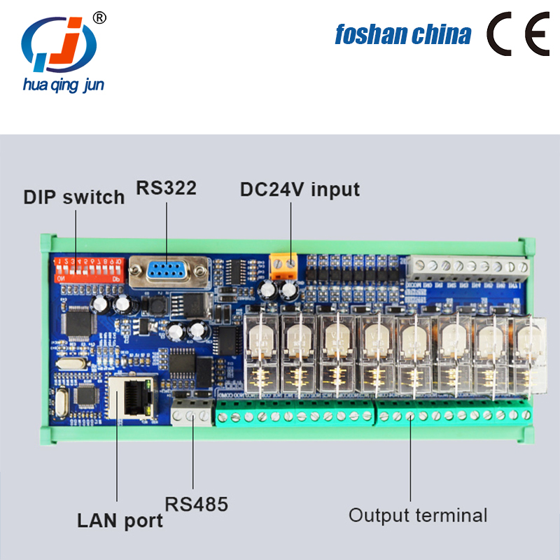 Huaqingjun 8-Channel RS485 Eth - Relay Module 4 Channel review and price