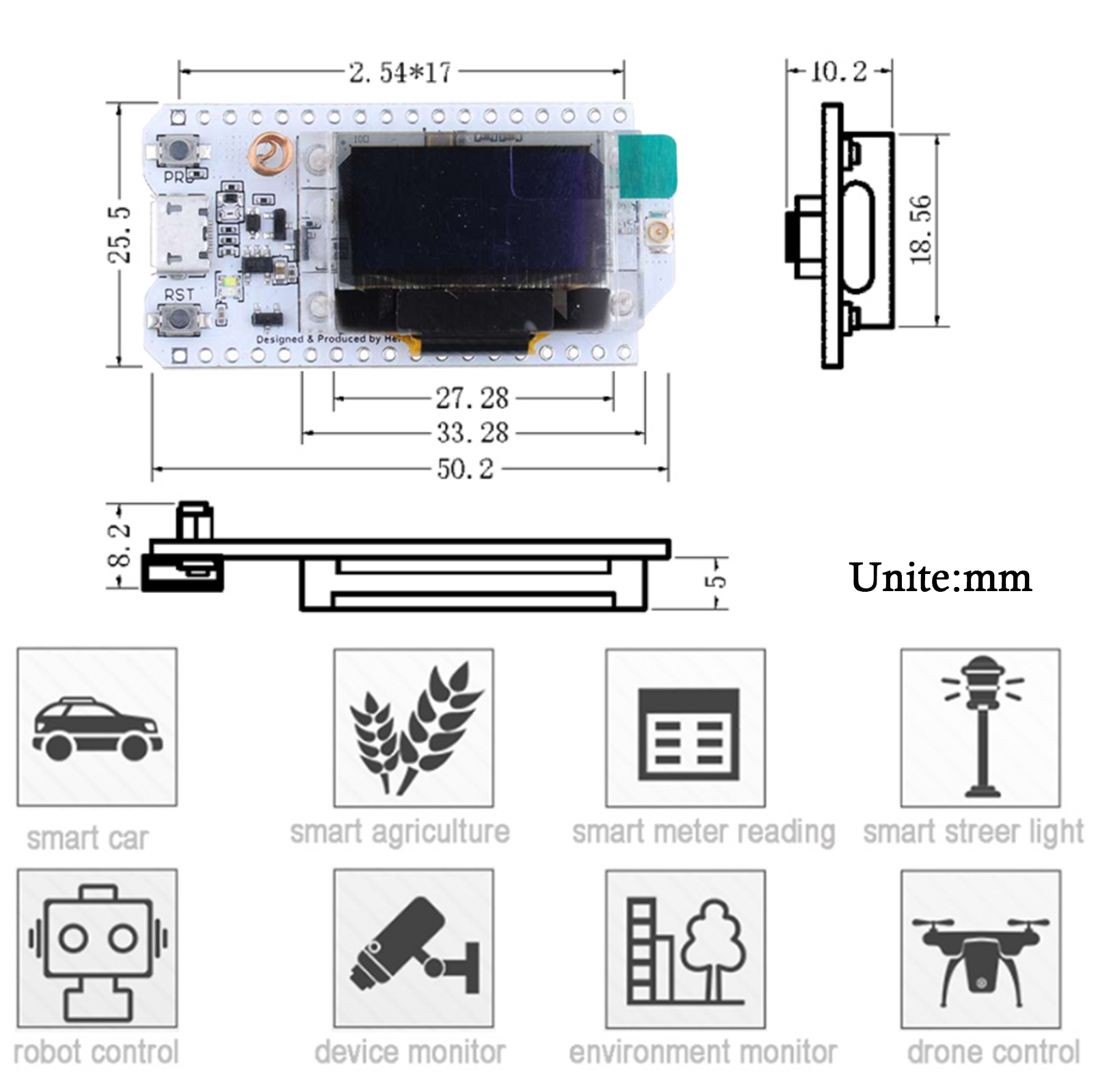 2 Sets ESP32 Lora V3 Kit 0.96  - Oled Display 0.96 review and price