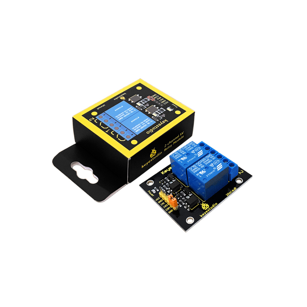 Keyestudio 1 2 4 8 16 Channel  - Relay Module 4 Channel review and price