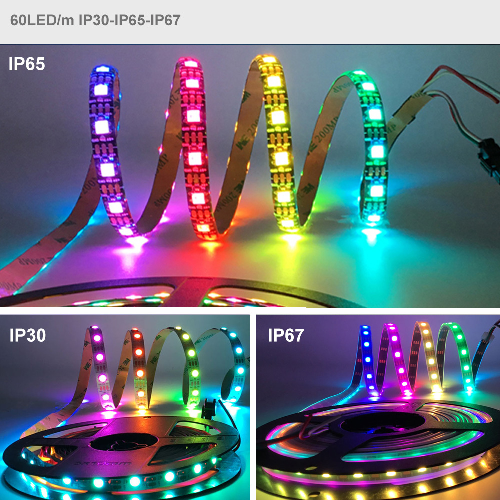 5m WS2812B Led Lights WS2812 R - Ws2812B Strip 5V review and price