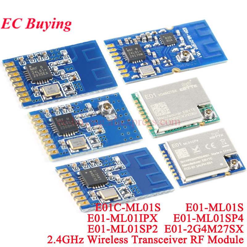 10Pcs/1pc E01-2G4M27SX ML01SP4 - Nrf24L01 review and price