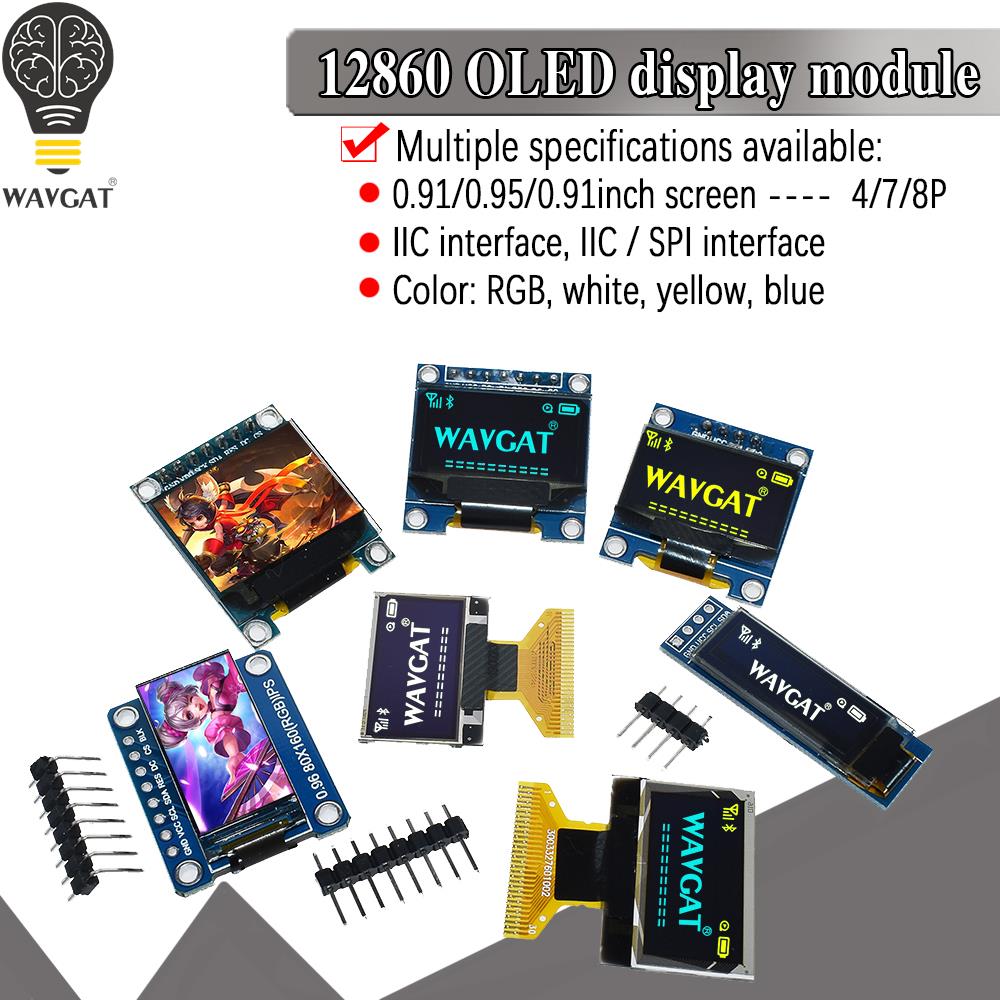 White Yellow Blue Color 4Pin 7 - Oled Display 0.96 review and price
