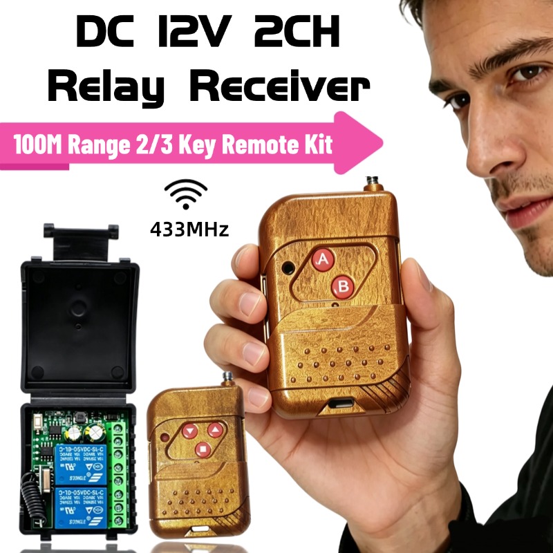 433.92Mhz DC 9-30V 12V 24V10A  - Ir Remote Module review and price