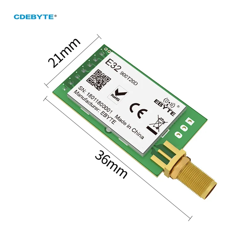 Ebyte E32-900T20D V8 LoRa 868M - Lora Sx1278 review and price