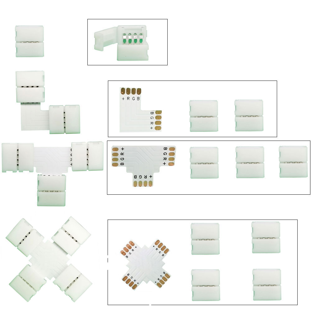 5PCS 10mm L / T / X Shape Conn - Ws2812B review and price