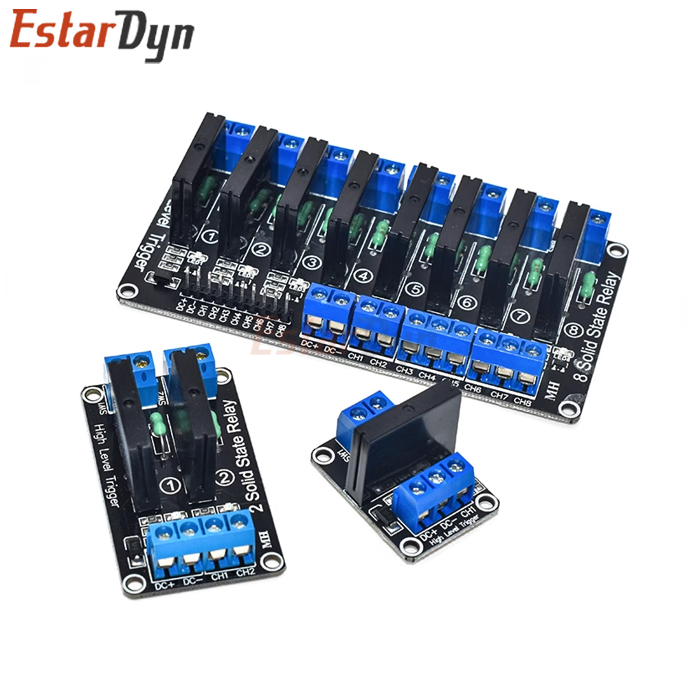 5V 1 2 4 8 Channel SSR G3MB-20 - Relay Module 4 Channel review and price