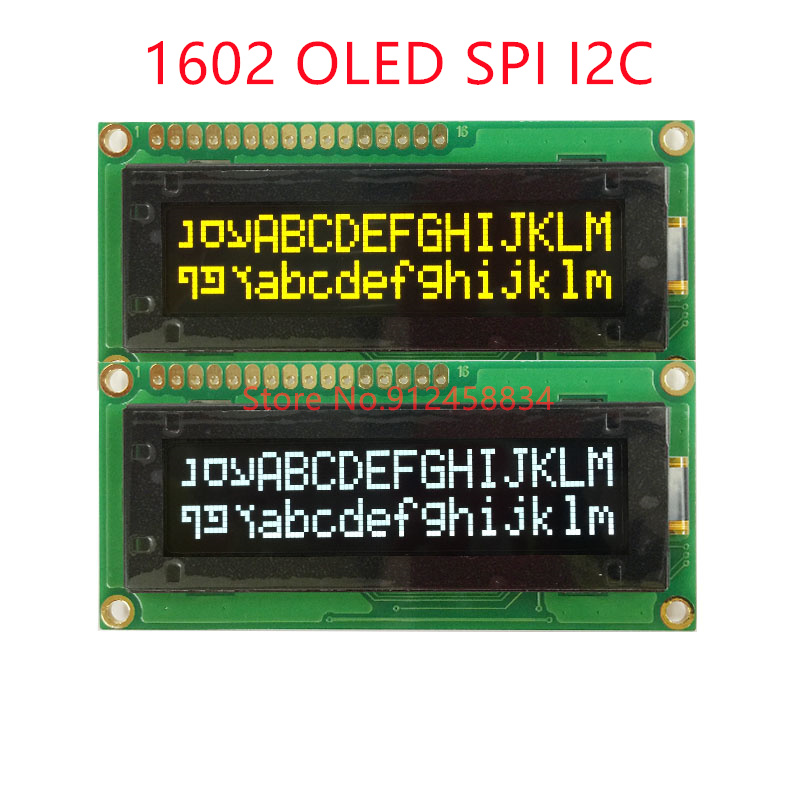 1602 16X2 OLED SPI I2C 3.3v or - Lcd 1602 review and price