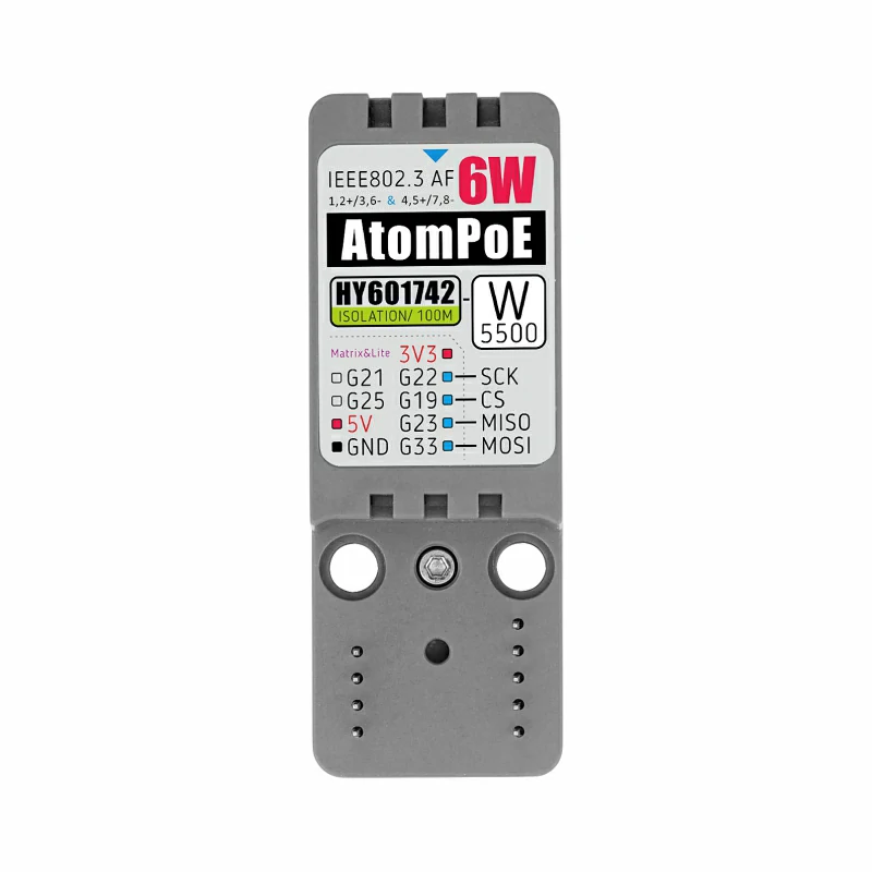 M5Stack Official ATOMIC PoE Ba - Ethernet W5500 review and price