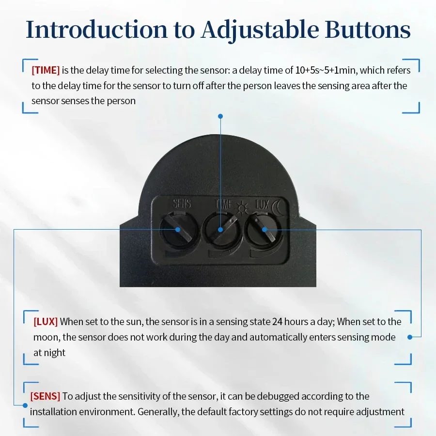 PIR Motion Sensor 220V 110V 12 - Pir Motion Sensor review and price