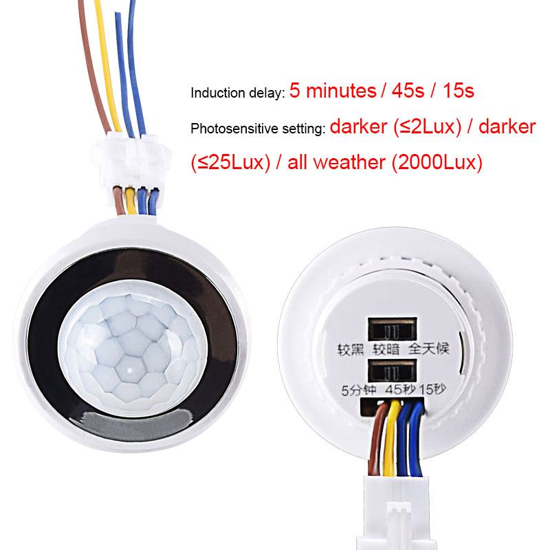 Human Body Sensor Detector LED - Pir Motion Sensor review and price