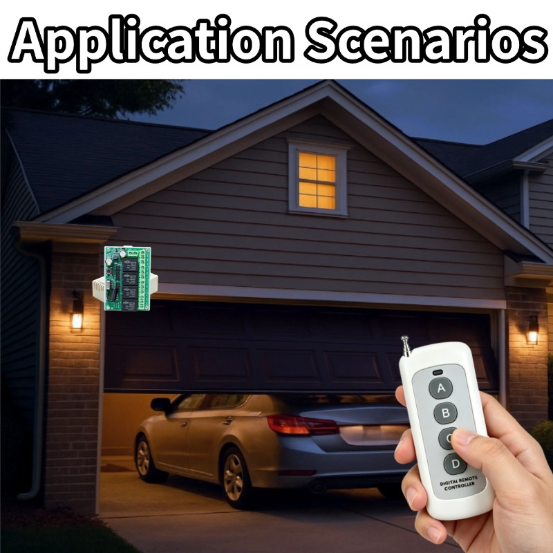 Universal Wireless Remote Cont - Relay Module 4 Channel review and price